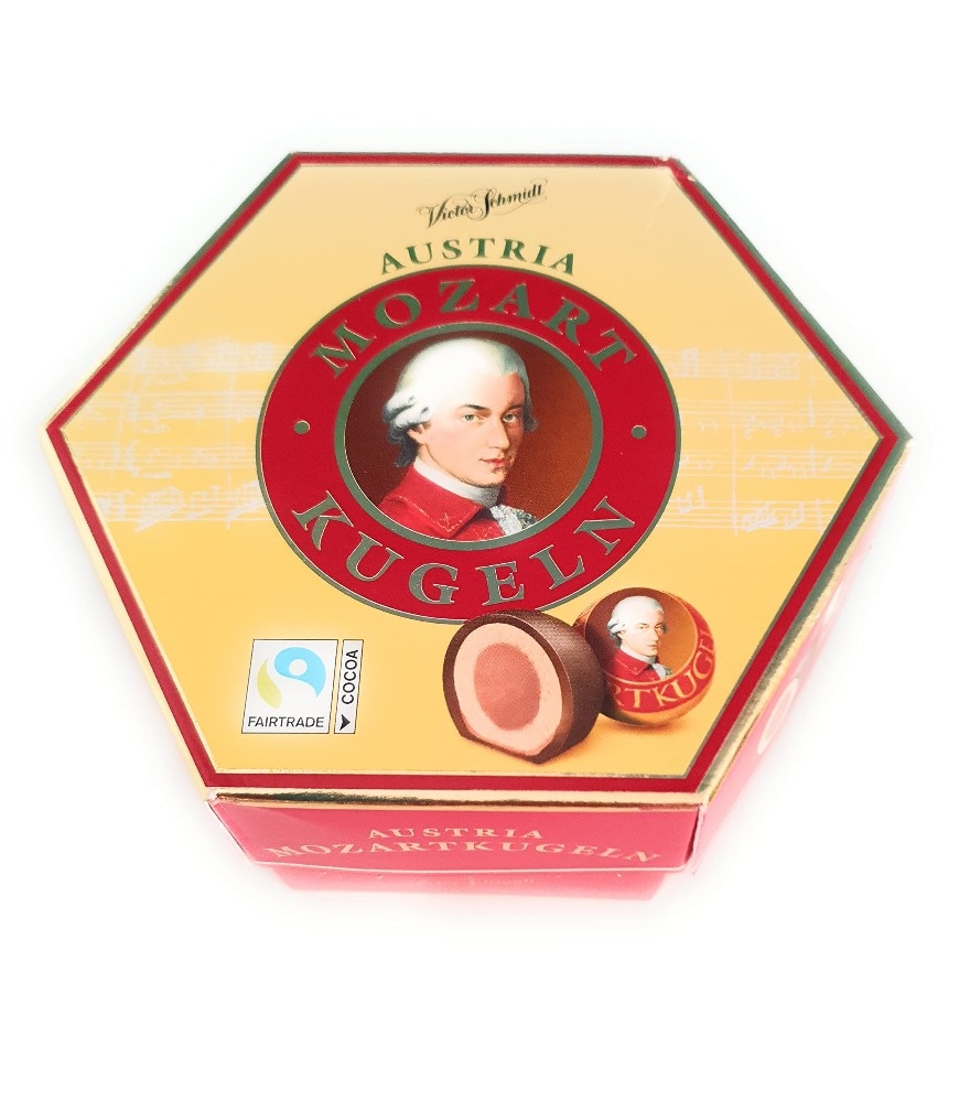 MARCIPANOVE PRALINE MOZART KUGELN 297 g - Akcija v trgovini E.Leclerc
