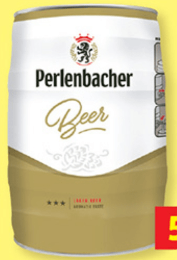 PERLENBACHER Svetlo pivo Lager 5 l - Akcija v trgovini Lidl