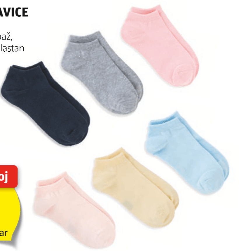 L&D Otroške nogavice 3 pari - Akcija v trgovini Hofer