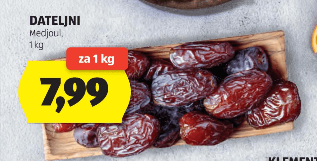 Dateljni Medjoul 1 kg - Akcija v trgovini Hofer