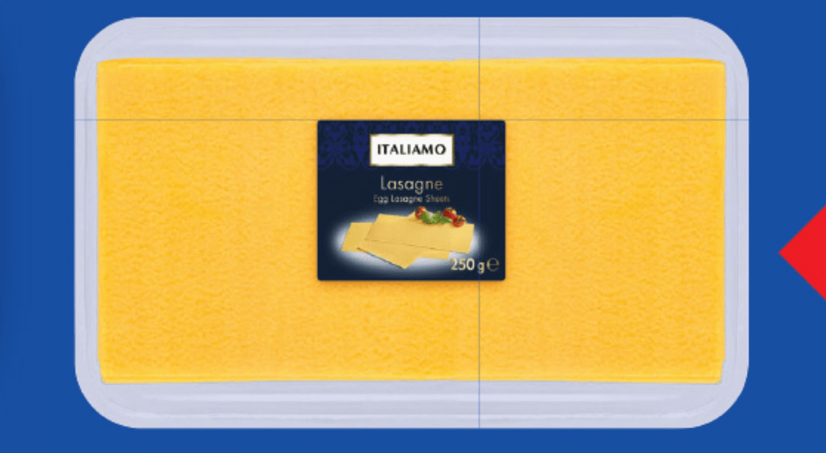 ITALIAMO Sveže jajčne testenine za lazanjo 250 g - Akcija v trgovini Lidl