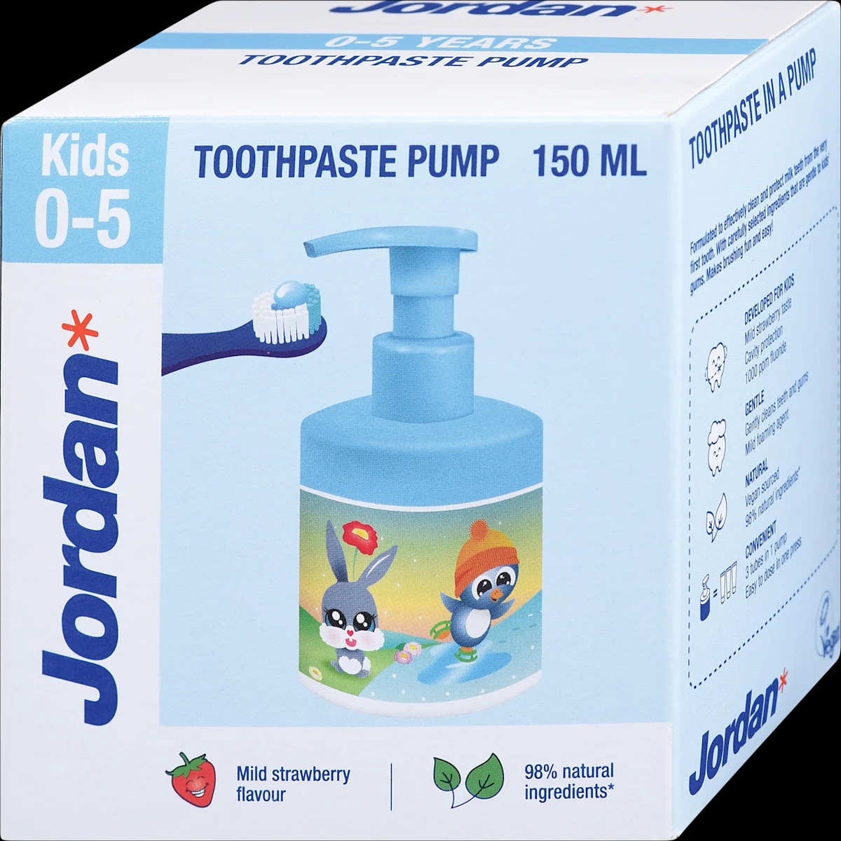 Jordan zobna krema za otroke 150 ml - Akcija v trgovini Dm