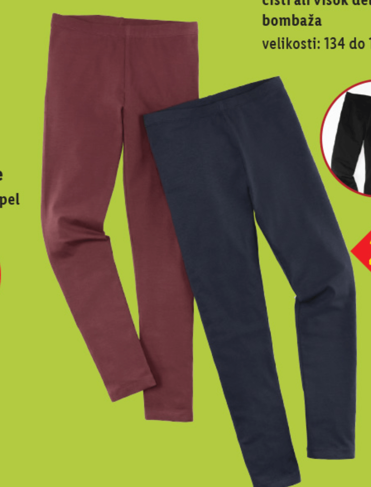 Otroške pajkice 2 kosa - Akcija v trgovini Lidl