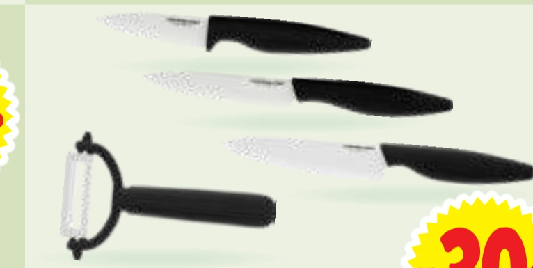 Keramični nož HOMESIDE E.Leclerc - Akcija v trgovini E.Leclerc