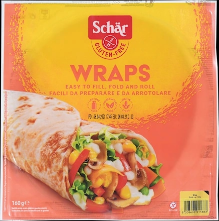 Tortilja Wraps Schär 160 g - Akcija v trgovini Mercator