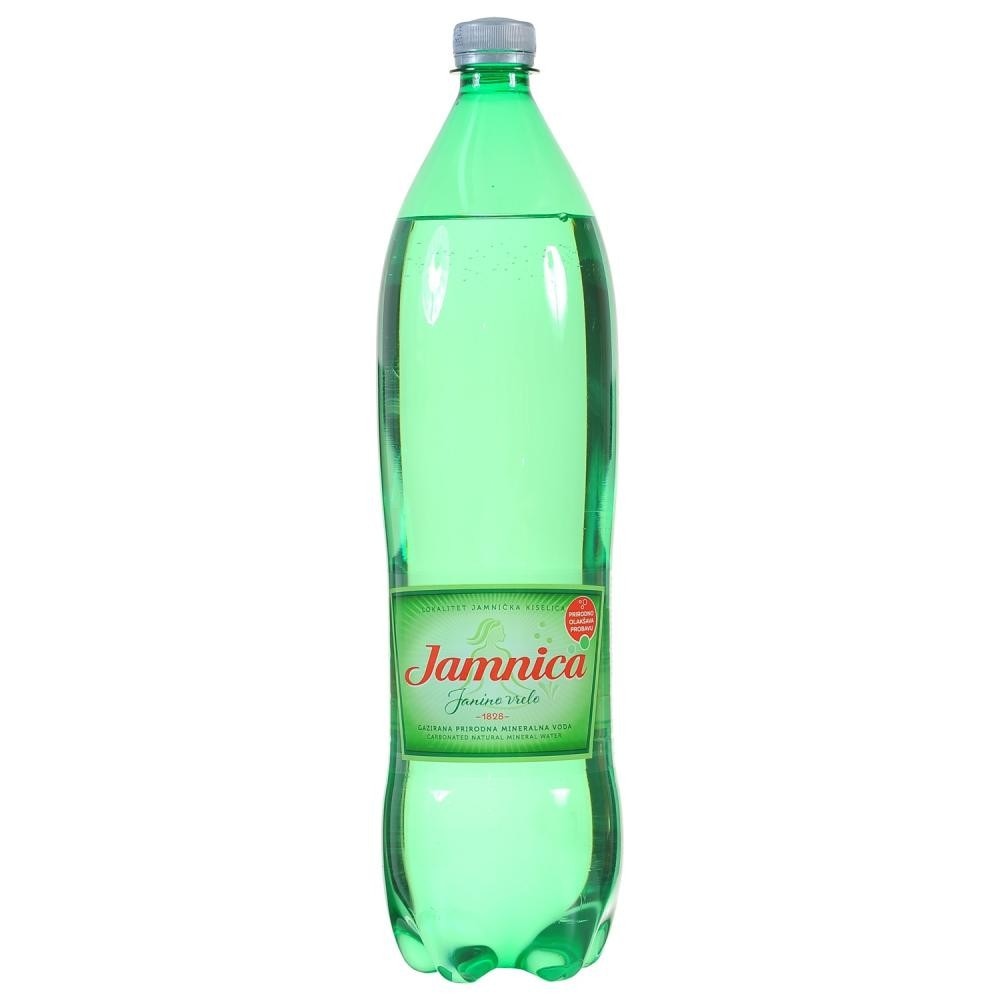 Gazirana mineralna voda Jamnica 3 x 1,5 l + 1,5 l brezplačno Akcija u trgovini E.Leclerc