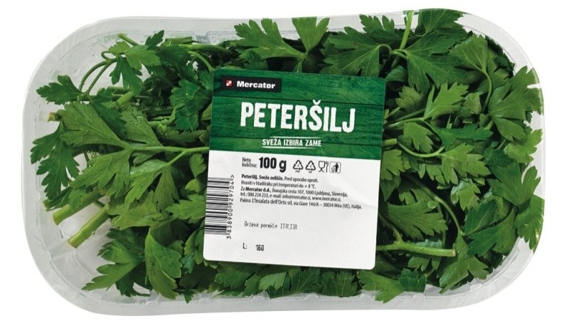 Slovenski peteršilj list 100 g SPAR Akcija v trgovini Spar