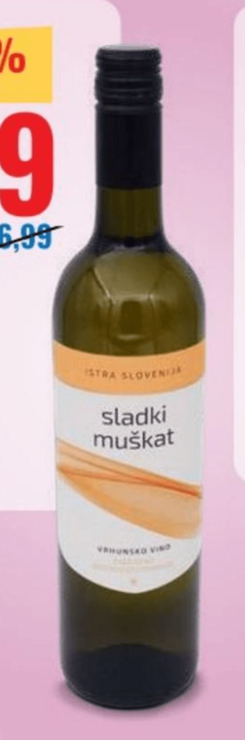 Sladki muškat 750 ml - Akcija v trgovini Eurospin