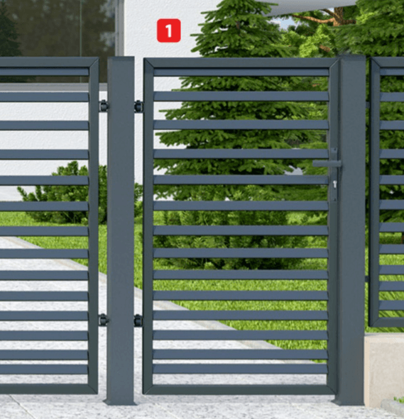 Ograjna vrata 'Selena' - Akcija v trgovini Bauhaus