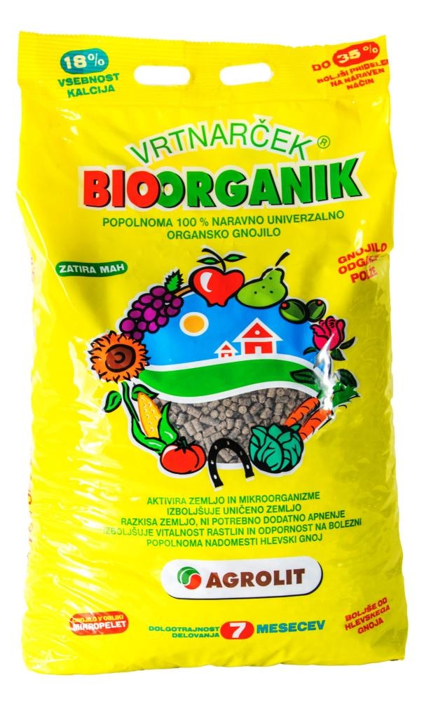 Organsko gnojilo 'Bioorganik' 7,5 kg Agrolit - Akcija v trgovini Bauhaus