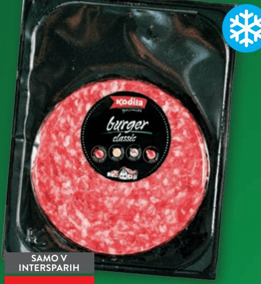 Burger Classic 160 g Kodila - Akcija v trgovini Spar