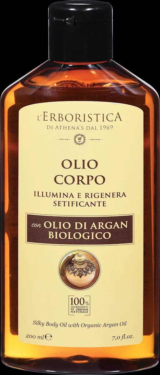 L'ERBORISTICA olje za telo z bio arganovim oljem 200 ml - Akcija v trgovini Dm