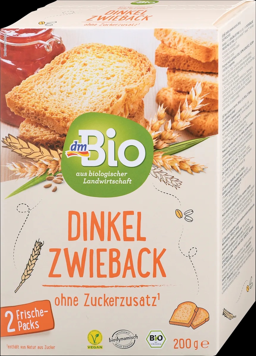 dmBio pirin prepečenec 200 g - Akcija v trgovini Dm