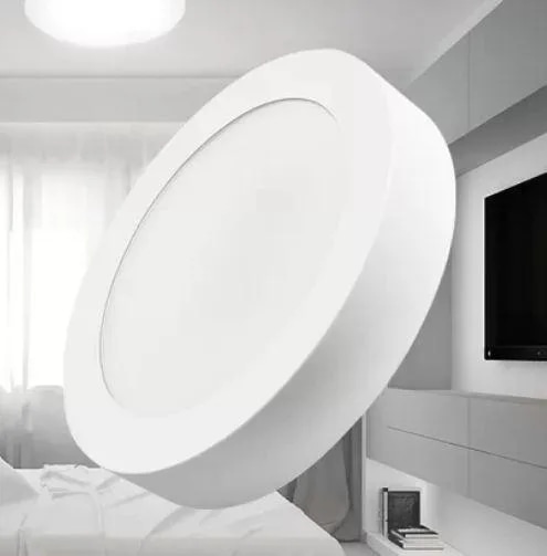 Panel LED 3CCT 12 W okrogli nadgradni Akcija v trgovini Jager
