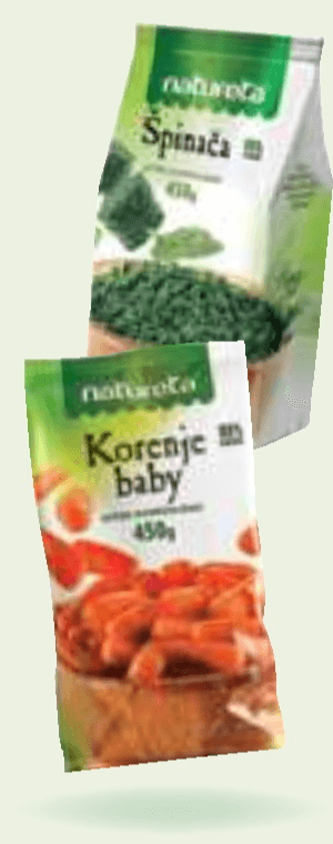Pasirana špinača Natureta 450 g - Akcija v trgovini E.Leclerc