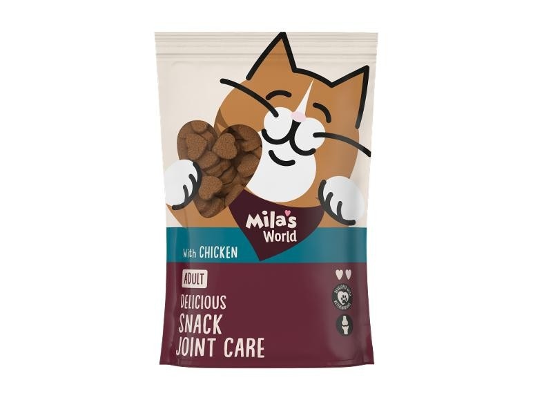 Max & Mila's World prigrizki za mačke 100 g Akcija v trgovini Lidl