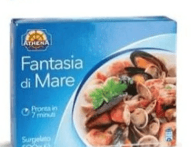 Mešanica morskih sadežev 500 g ATHENA - Akcija v trgovini Eurospin