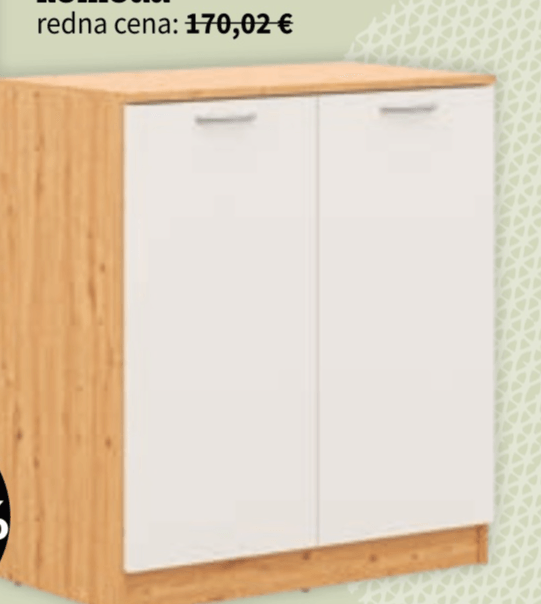 PAOLA 2 komoda - Akcija v trgovini Prima