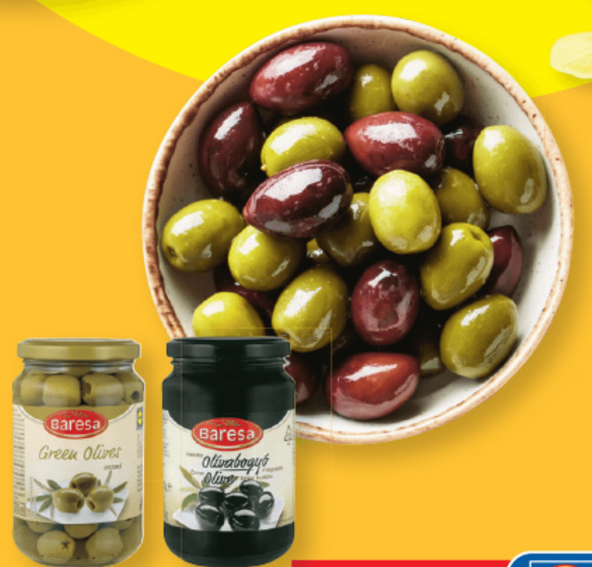 BARESA Olive brez koščic 370 ml - Akcija v trgovini Lidl