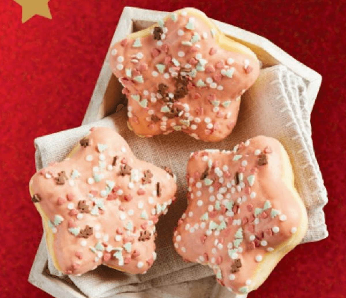 Krofi v obliki zvezde 83 g - Akcija v trgovini Lidl