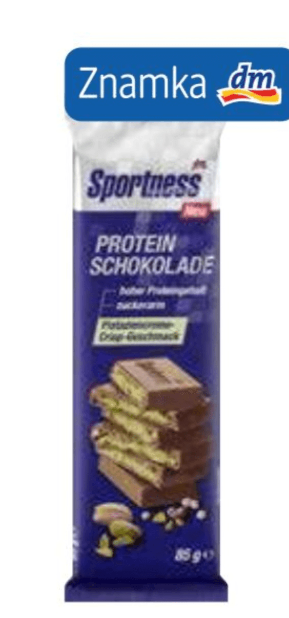 Sportness beljakovinska mlečna čokolada 85 g - Akcija v trgovini Dm