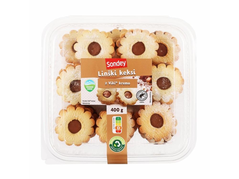 Sondey Linški keksi XXL 520 g - Akcija v trgovini Lidl