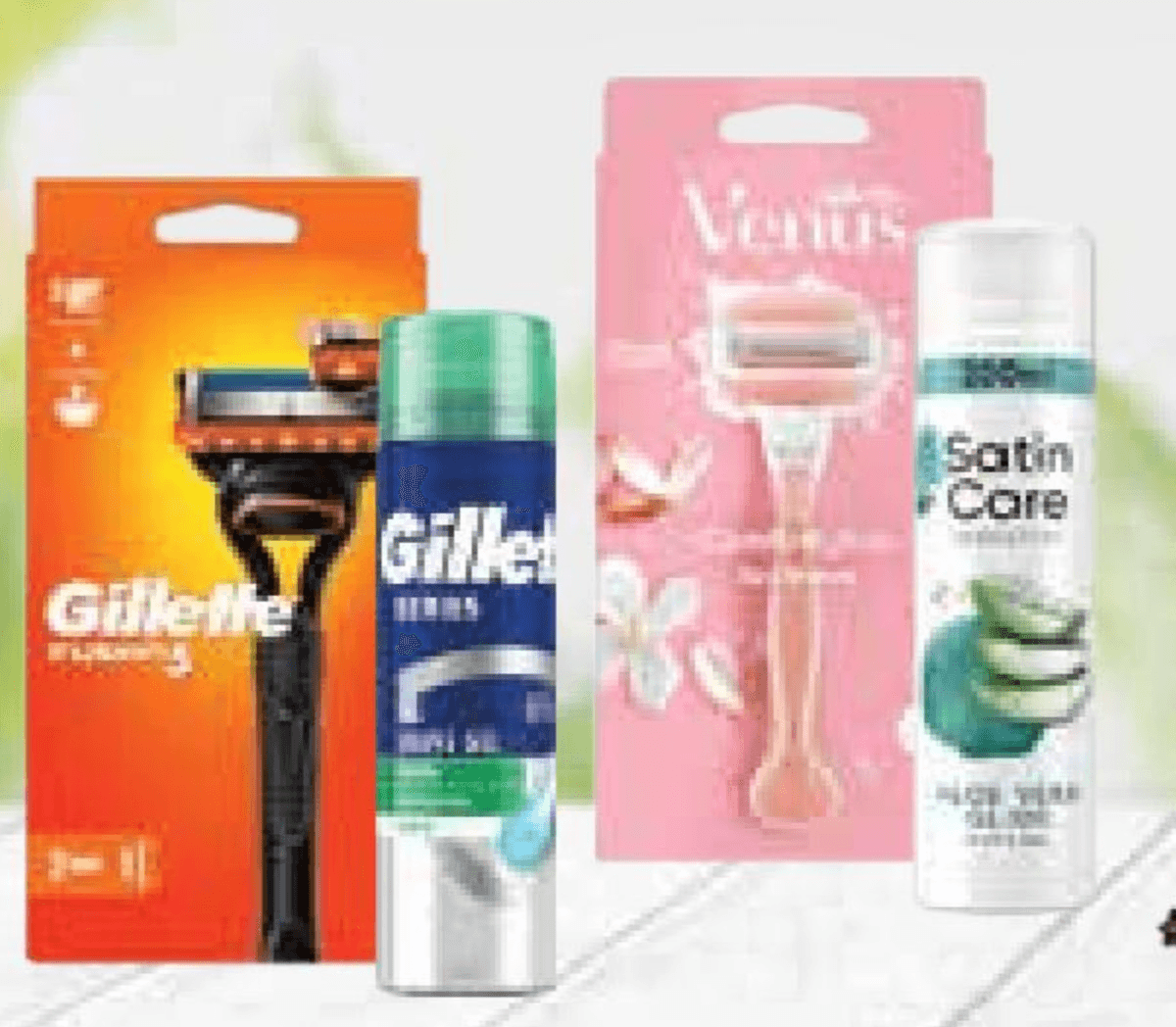 Gillette Shaving Gel - Akcija v trgovini Tuš