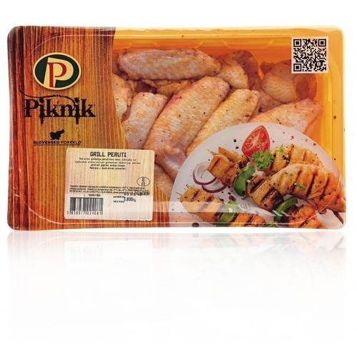 Piščančje peruti Grill PP Piknik 800 g Perutnina Ptuj - Akcija v trgovini Mercator