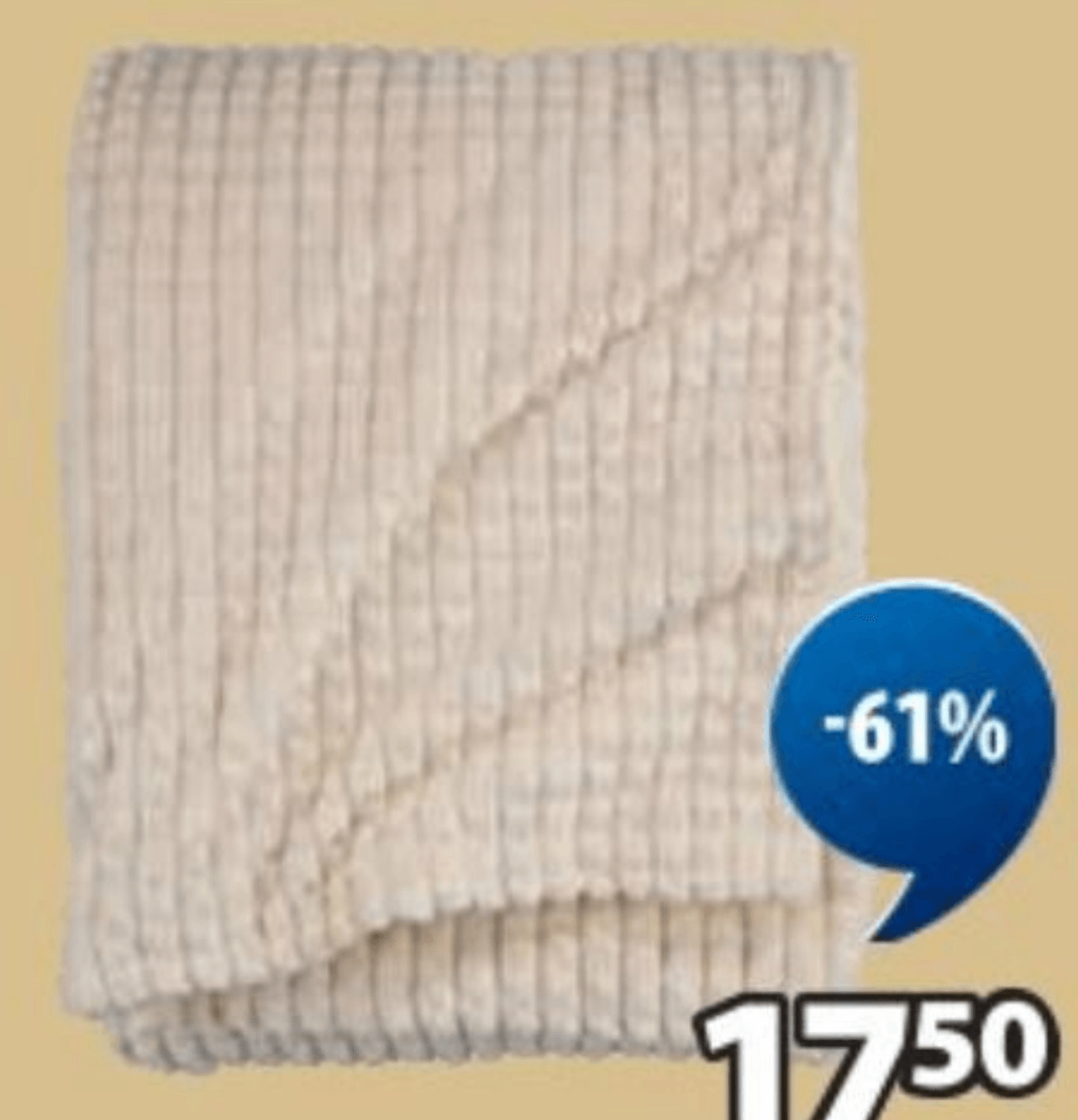 Posteljno pregrinjalo HAGTORN - Akcija v trgovini Jysk