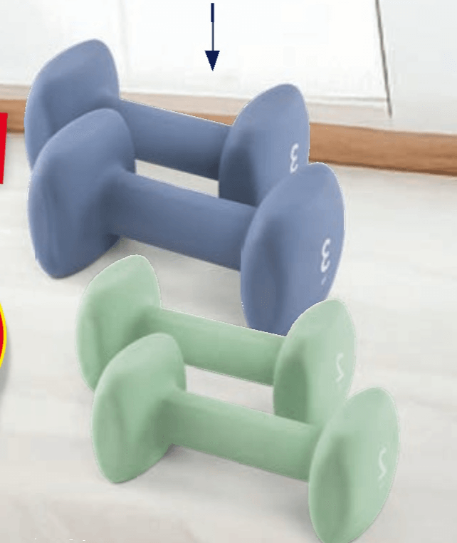 Crane Komplet uteži 2 x 2 kg ali 2 x 3 kg - Akcija v trgovini Hofer