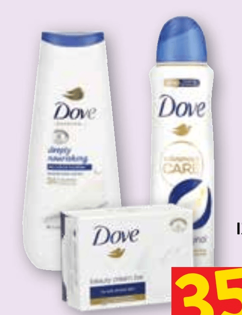 Dove izdelki za nego telesa - Akcija u trgovini Spar