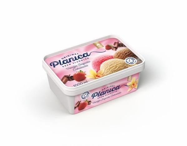 Sladoled Planica 1000 ml - Akcija v trgovini Tuš