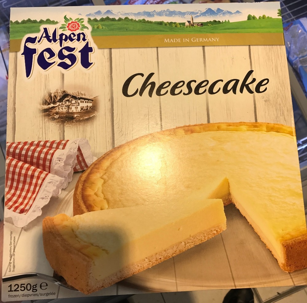 Alpenfest cheesecake 1250 g Akcija u trgovini Lidl