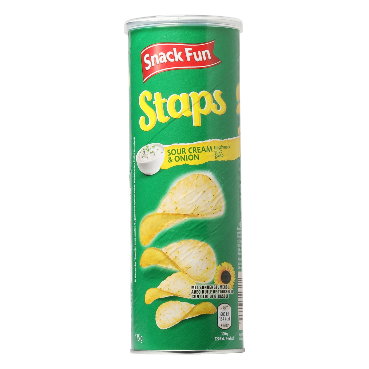 Snack Fun Čips v tulcu 175 g - Akcija v trgovini Hofer