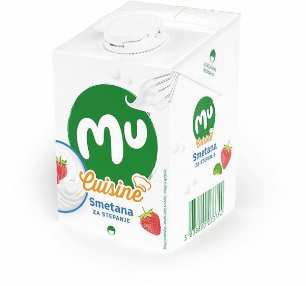 Smetana za kuhanje Mu Cuisine 3 x 200 ml - Akcija v trgovini Jager