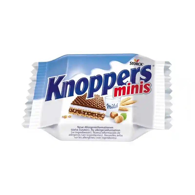 Mini napolitanke Knoppers 200 g - Akcija v trgovini E.Leclerc