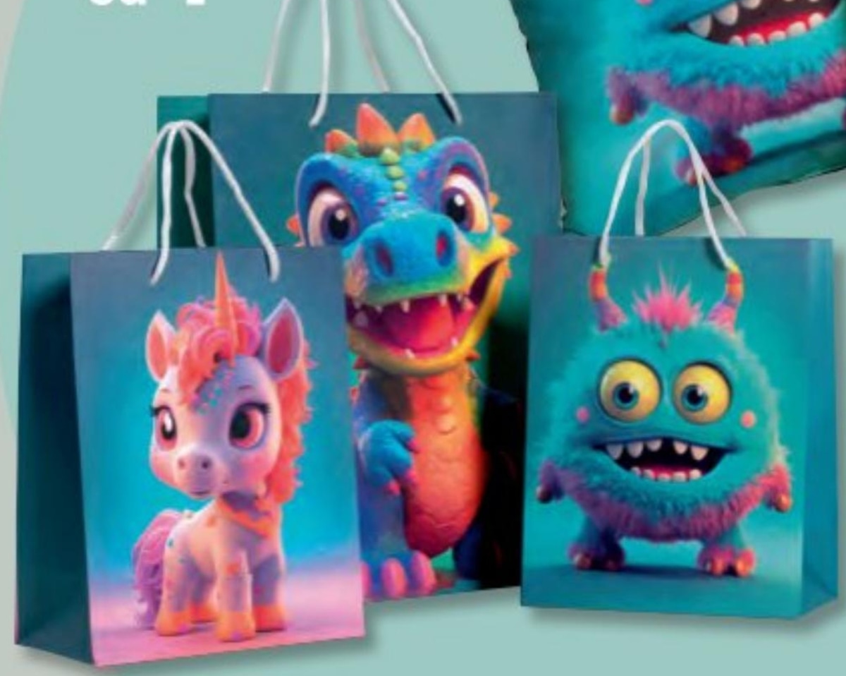 Darilna vrečka - Akcija v trgovini NKD