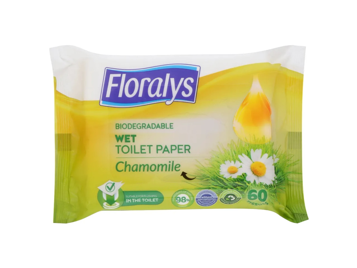 Floralys Vlažni toaletni papir 60 robčkov - Akcija v trgovini Lidl