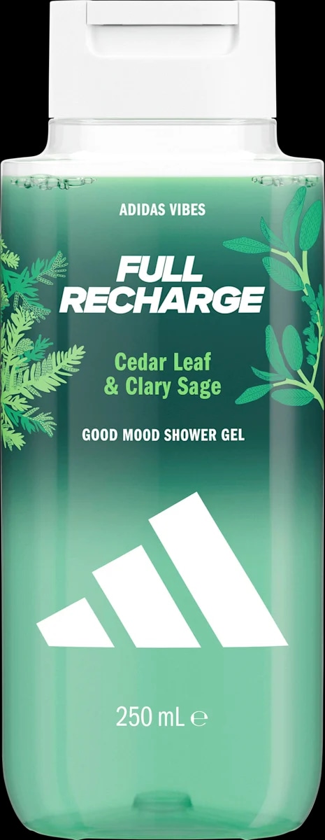 adidas Full Recharge gel za prhanje 250 ml - Akcija v trgovini Dm