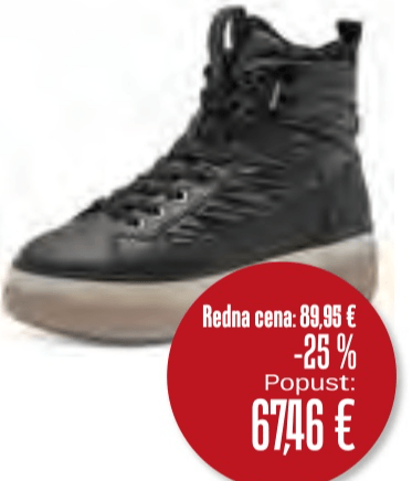 Ženski čevlji Tamaris - Akcija v trgovini Jager