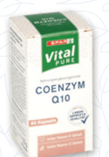 PREHRANSKO DOPOLNILO Z VITAMINOM E, VITAMINOM C IN KOENCIMOM Q10 60 kapsul Spar Vital Pure - Akcija v trgovini Spar