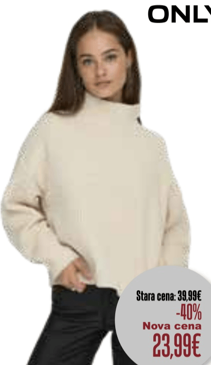Ženski pulover Only - Akcija v trgovini Jager