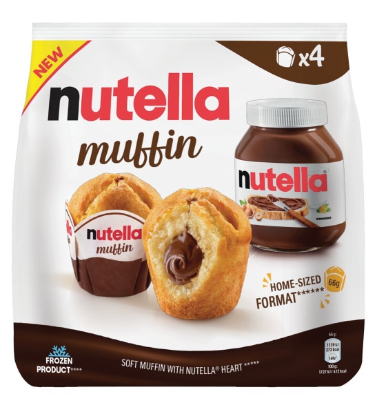 Muffin ali rogljič z nutello 264 g ali 340 g Ferrero - Akcija v trgovini Mercator