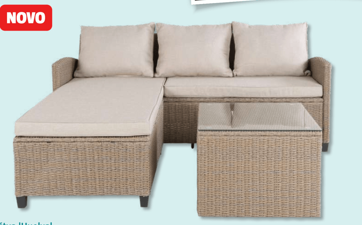 Komplet balkonskega lounge pohištva 'Huelva' - Akcija v trgovini Bauhaus