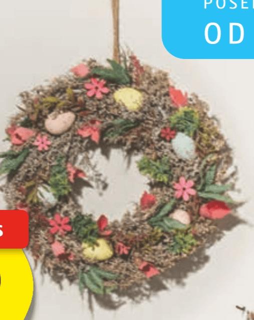 Velikonočni venec Home Creation - Akcija u trgovini Hofer