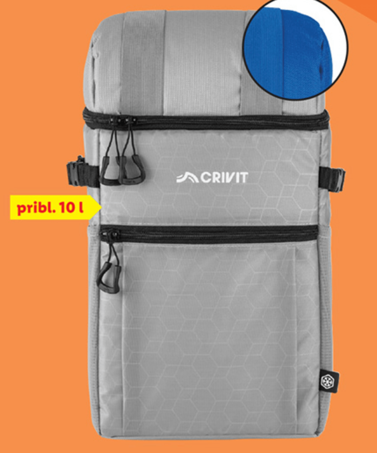 CRIVIT Hladilni nahrbtnik pribl. 10 l - Akcija v trgovini Lidl