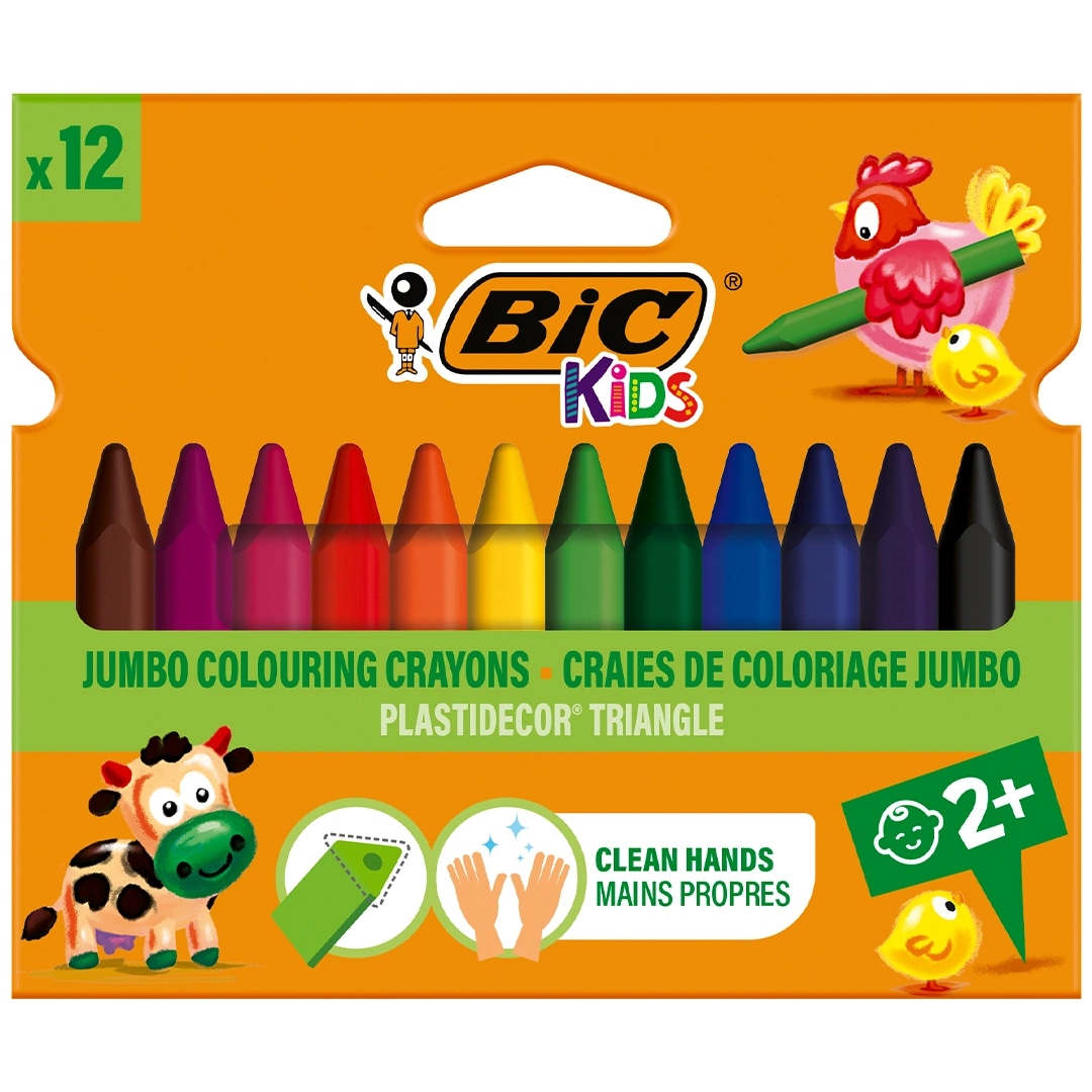 BIC Voščenke Plastidecor 12/1 Akcija v trgovini E.Leclerc