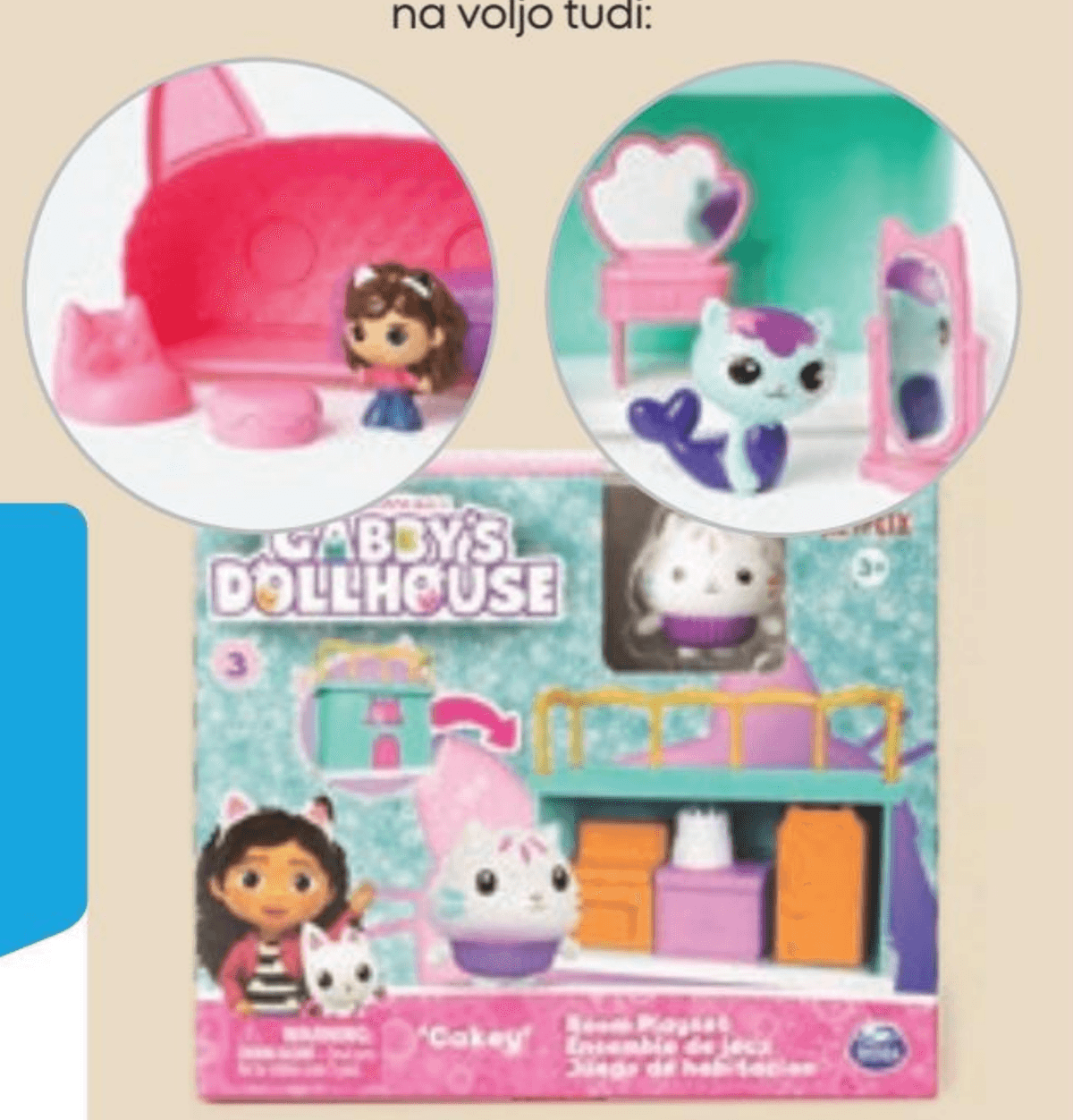 Komplet Gabby's Cat House Gabby's Dollhouse - Akcija v trgovini Pepco