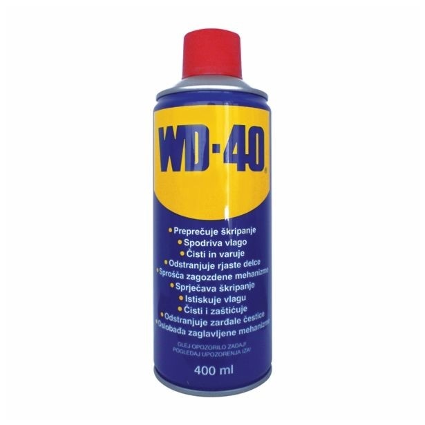 Tehnični sprej WD-40 400 ml - Akcija v trgovini Merkur