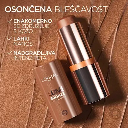 L'Oréal Paris Lumi Le Stick Soleil bronzer v stiku - Akcija v trgovini Dm